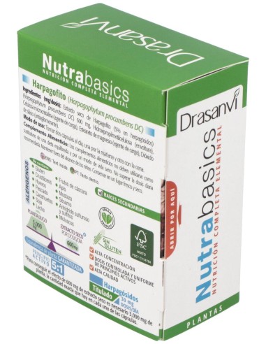 Nutrabasics Harpagofito 60Caps.