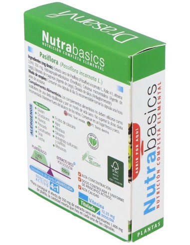 Nutrabasics Pasiflora 30Caps.
