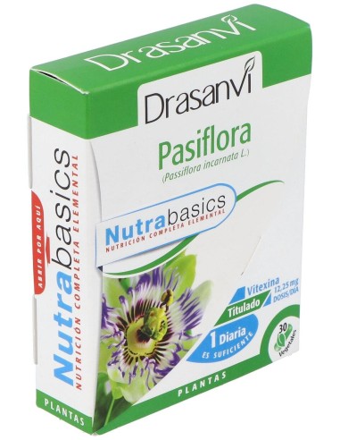 Nutrabasics Pasiflora 30Caps.