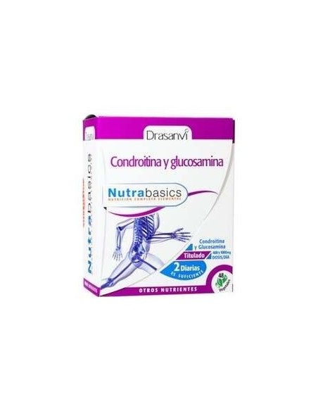 Nutrabasics Condroitina Glucosamina 48Caps.