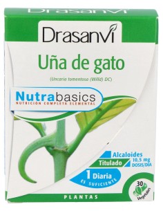 Nutrabasics Uña De Gato 30Caps.