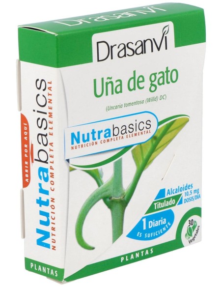 Nutrabasics Uña De Gato 30Caps.