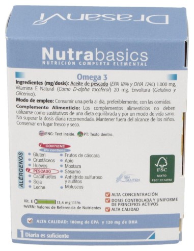 Nutrabasics Omega 3 48Perlas