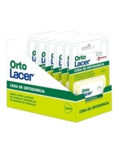 Ortolacer Cera Ortodoncia Protectora Rozadura Barritas, 7 Uds