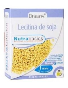 Nutrabasics Lecitina De Soja 1200Mg. 48Perlas