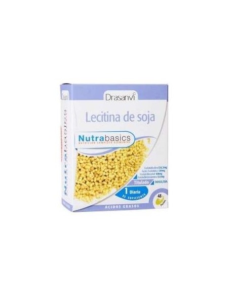 Nutrabasics Lecitina De Soja 1200Mg. 48Perlas