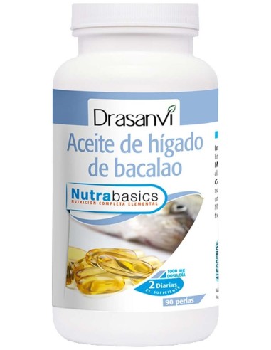Drasanvi Nutrabasics Higado De Bacalao 90 Perlas