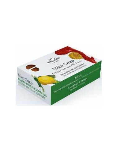 Jabon Reishi Calendula Y Lemon - Hifas Da Terra - 150 Gramos