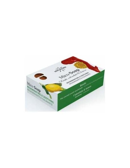 Jabon Reishi Calendula Y Lemon - Hifas Da Terra - 150 Gramos