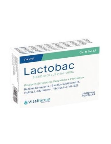 Vitalfarma Lactobac 30 Capsulas