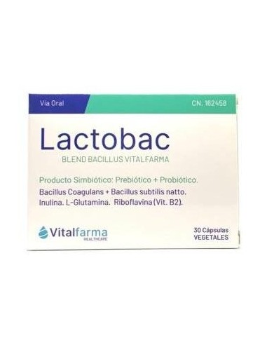 Vitalfarma Lactobac 30 Capsulas