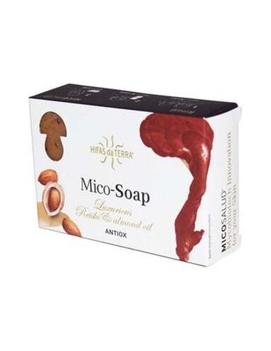 Jabon Reishi Y Aceite De Almendras Bio - Hifas Da Terra - 150 Gramos