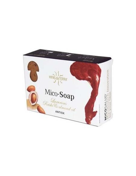 Jabon Reishi Y Aceite De Almendras Bio - Hifas Da Terra - 150 Gramos