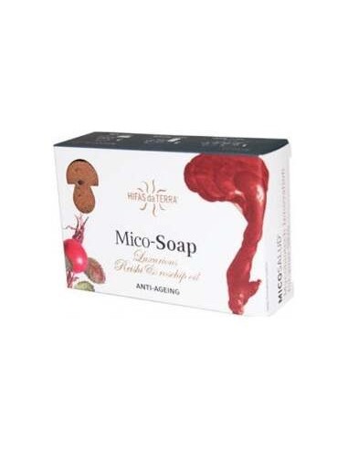 Jabon Reishi Y Aceite Rosa Mosqueta Bio - Hifas Da Terra - 150 Gramos