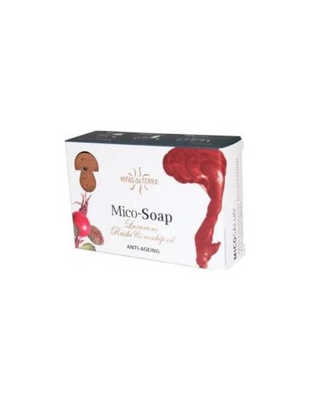 Jabon Reishi Y Aceite Rosa Mosqueta Bio - Hifas Da Terra - 150 Gramos