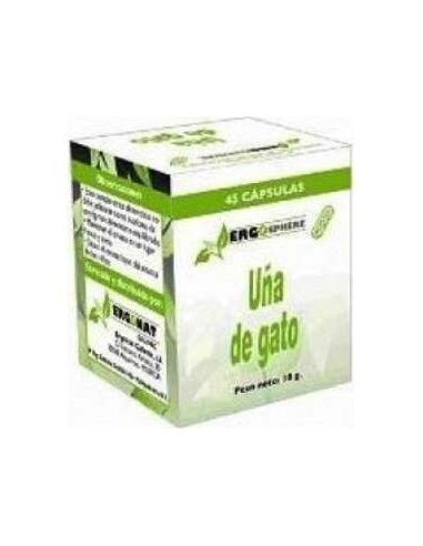 Ergonat Galenic Uña De Gato Phytogranulos 45Caps