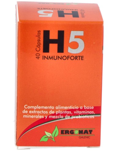 Ergonat Galenic H5 Inmunoforte 40Caps