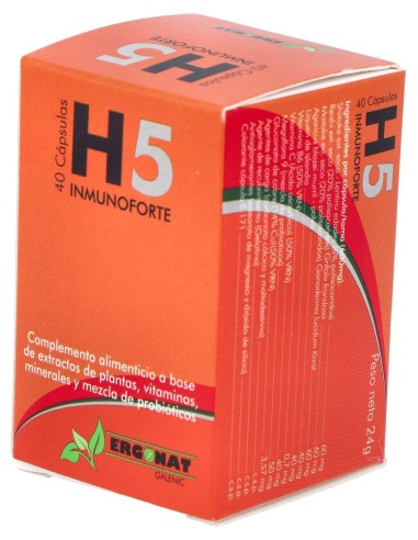 Ergonat Galenic H5 Inmunoforte 40Caps