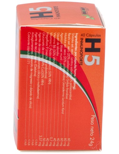 Ergonat Galenic H5 Inmunoforte 40Caps
