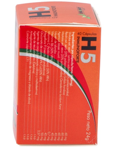 Ergonat Galenic H5 Inmunoforte 40Caps