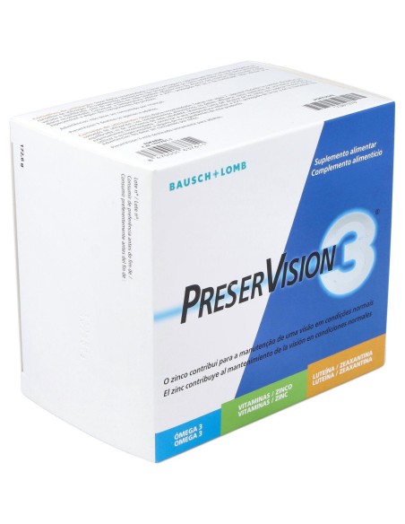 Preservisión 3, 180 Cápsulas