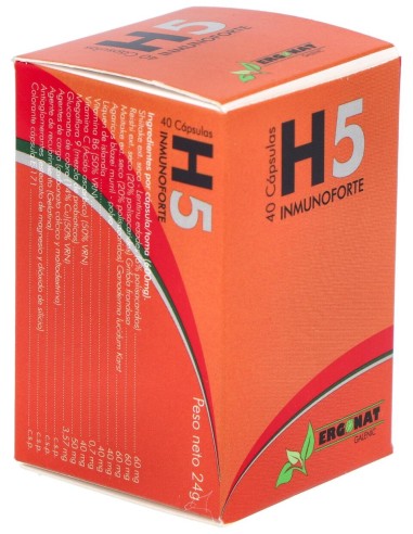 Ergonat Galenic H5 Inmunoforte 40Caps
