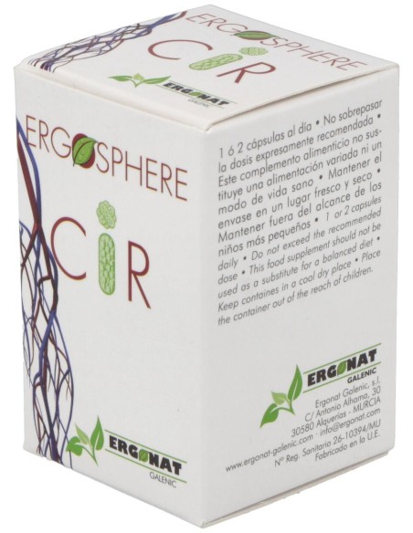 Ergonat Galenic Cir Ergosphere 40Caps