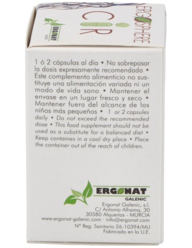 Ergonat Galenic Cir Ergosphere 40Caps