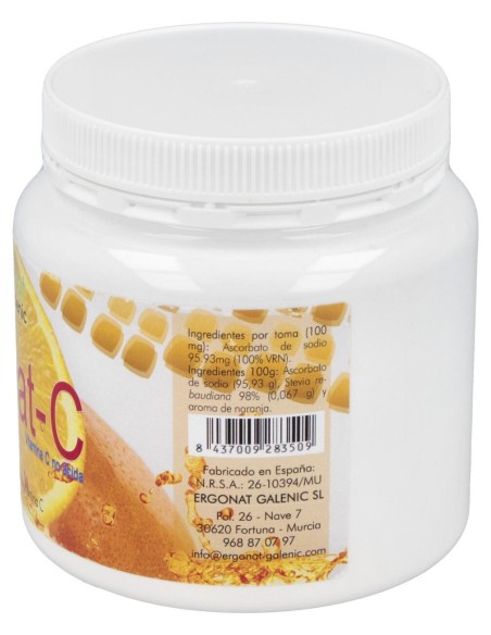 Ergonat Galenic Ascorbat C Vitamina C 200G