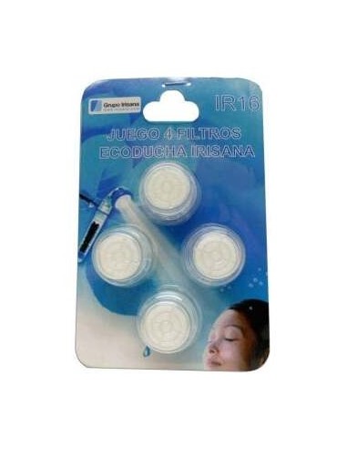 Irisana Recambio Filtro De Particulas Para Ecoducha Baby 4Uds