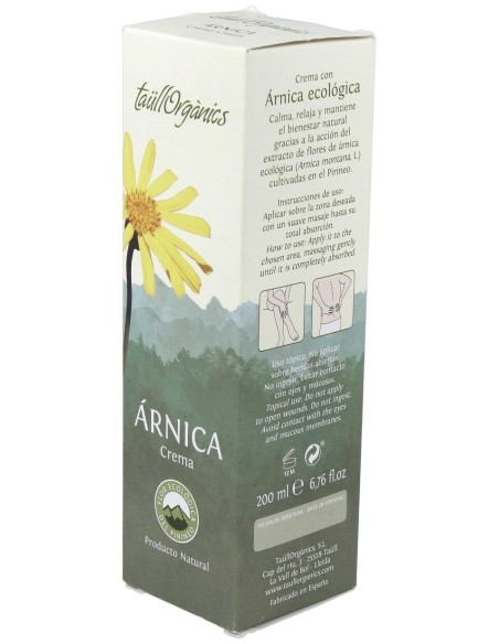 Taullorganics Arnica Ecologica Tubo 200Ml.