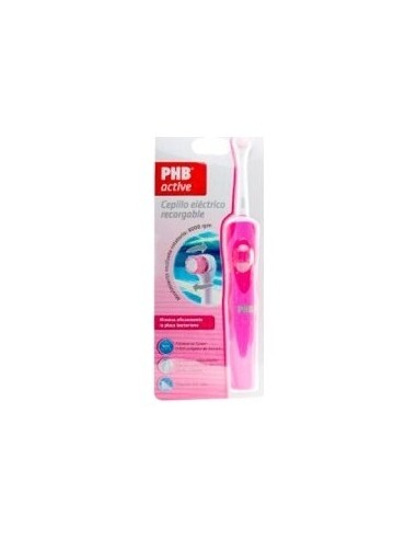 Phb Active Cepillo Eléctrico Recargable Rosa, 1 Ud
