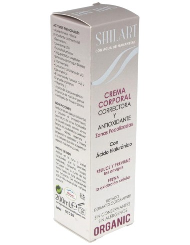 Shilart Crema Corporal Correctora Y Antioxidante 200Ml