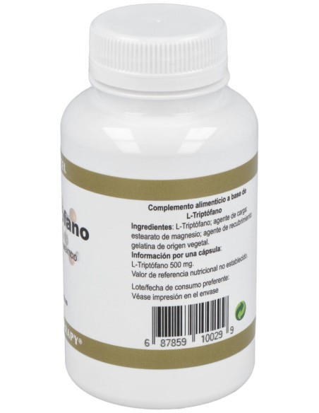 Triptofano 500Mg. 90Cap.