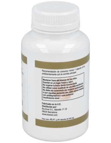 Triptofano 500Mg. 90Cap.