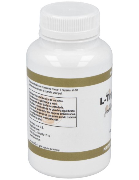 Triptofano 500Mg. 90Cap.