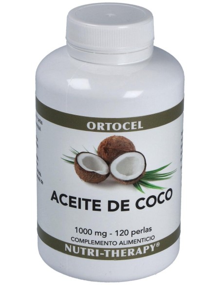 Ortocel Nutri-Therapy Aceite De Coco 1000Mg 120Perlas