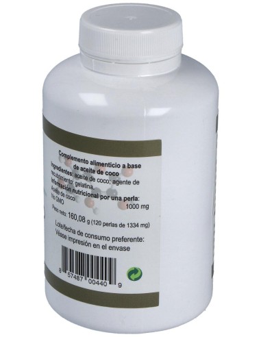 Ortocel Nutri-Therapy Aceite De Coco 1000Mg 120Perlas