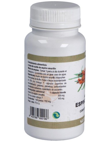 Espino Amarillo 500Mg. 100Perlas