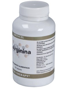 Ortocel L-Arginina 500Mg 120Caps 2