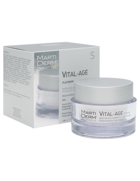 Martiderm Vital-Age Crema Piel Seca Y Muy Seca, 50 Ml