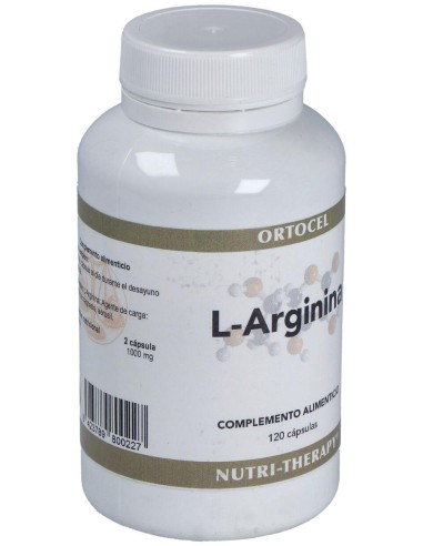 Ortocel L-Arginina 500Mg 120Caps