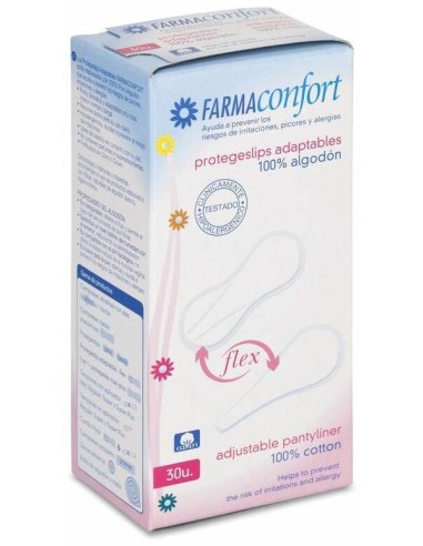 Farmaconfort Protegeslip Adaptables Flex, 30 Uds