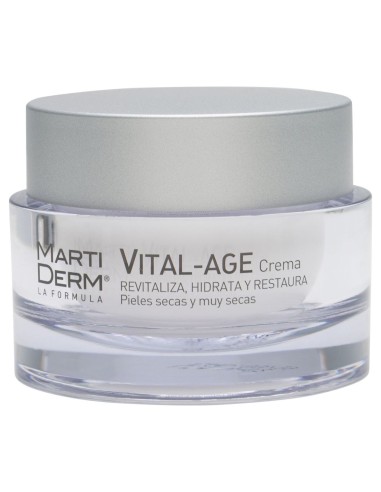 Martiderm Vital-Age Crema Piel Seca Y Muy Seca, 50 Ml