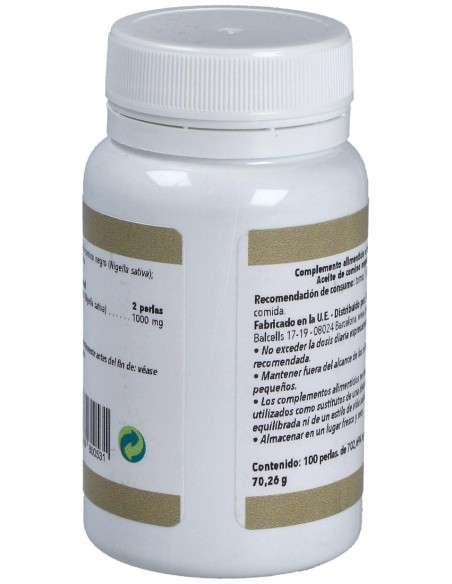Ortocel Aceite De Comino Negro 500Mg 100 Perlas
