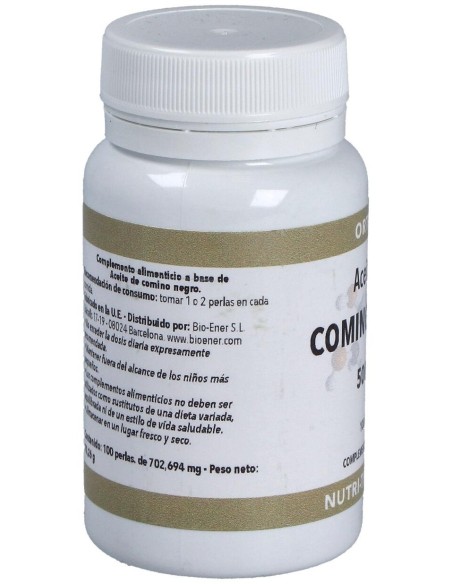 Ortocel Aceite De Comino Negro 500Mg 100 Perlas