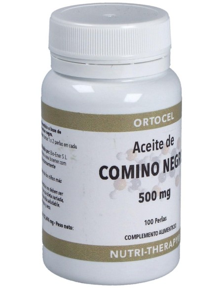 Ortocel Aceite De Comino Negro 500Mg 100 Perlas