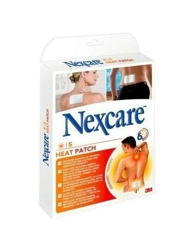 Nexcare Parche Térmico 9,5 X 13 Cm, 5 Uds