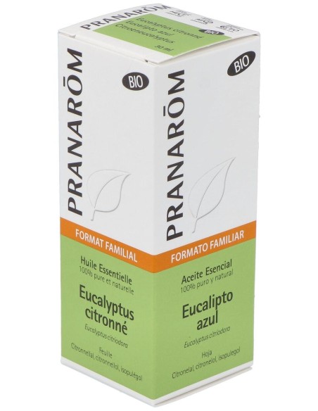 Pranarôm Aceite Esencial De Eucalipto Azul Bio Formato Familiar 30Ml