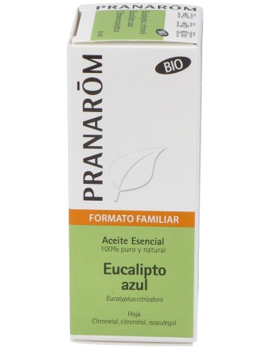 Pranarôm Aceite Esencial De Eucalipto Azul Bio Formato Familiar 30Ml